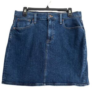J.Crew Medium Wash Denim Jean Mini Skirt – Women's Size 6